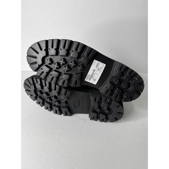 NEW GRENSON Natasha Buckled Leather Black Ankle Boots UK 7 US 9.5 - Picture 5 of 6